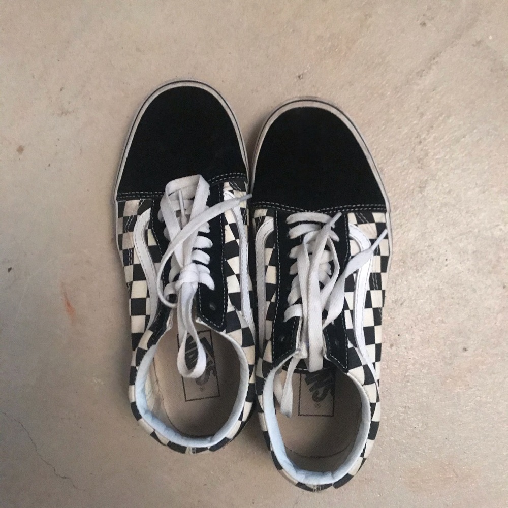 Checkered Old Skool Vans